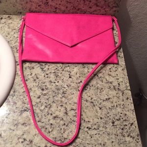 Pink envelope bag